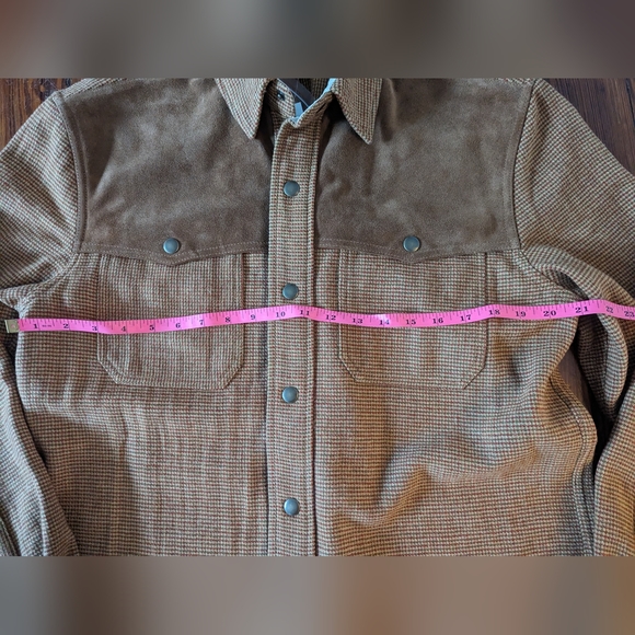 NWT JCrew Western Italian Suede Jacket in wool - Medium - Picture 15 of 16